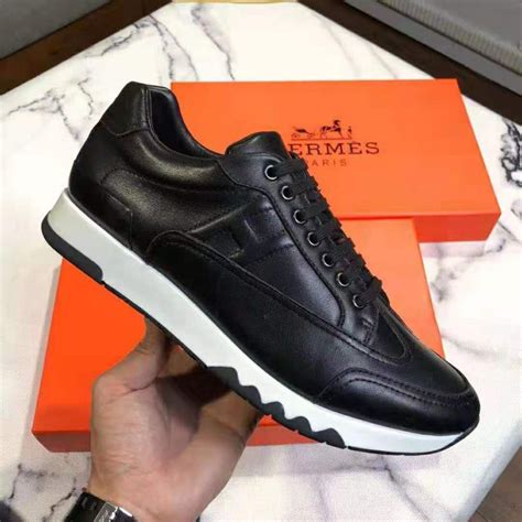 hermes sneakers men black|Hermes men's sneakers 2021.